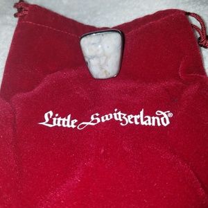 Little Switzerland howlite sterling silver ring